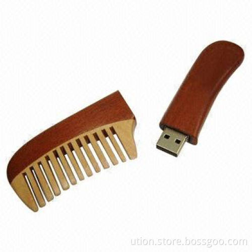 Comb USB Flash Drive with Supports Plug-and-play Function and 10 Years Data Retention